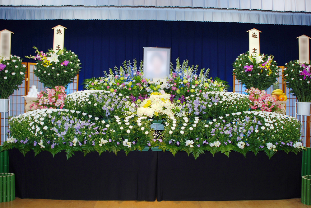 生花祭壇